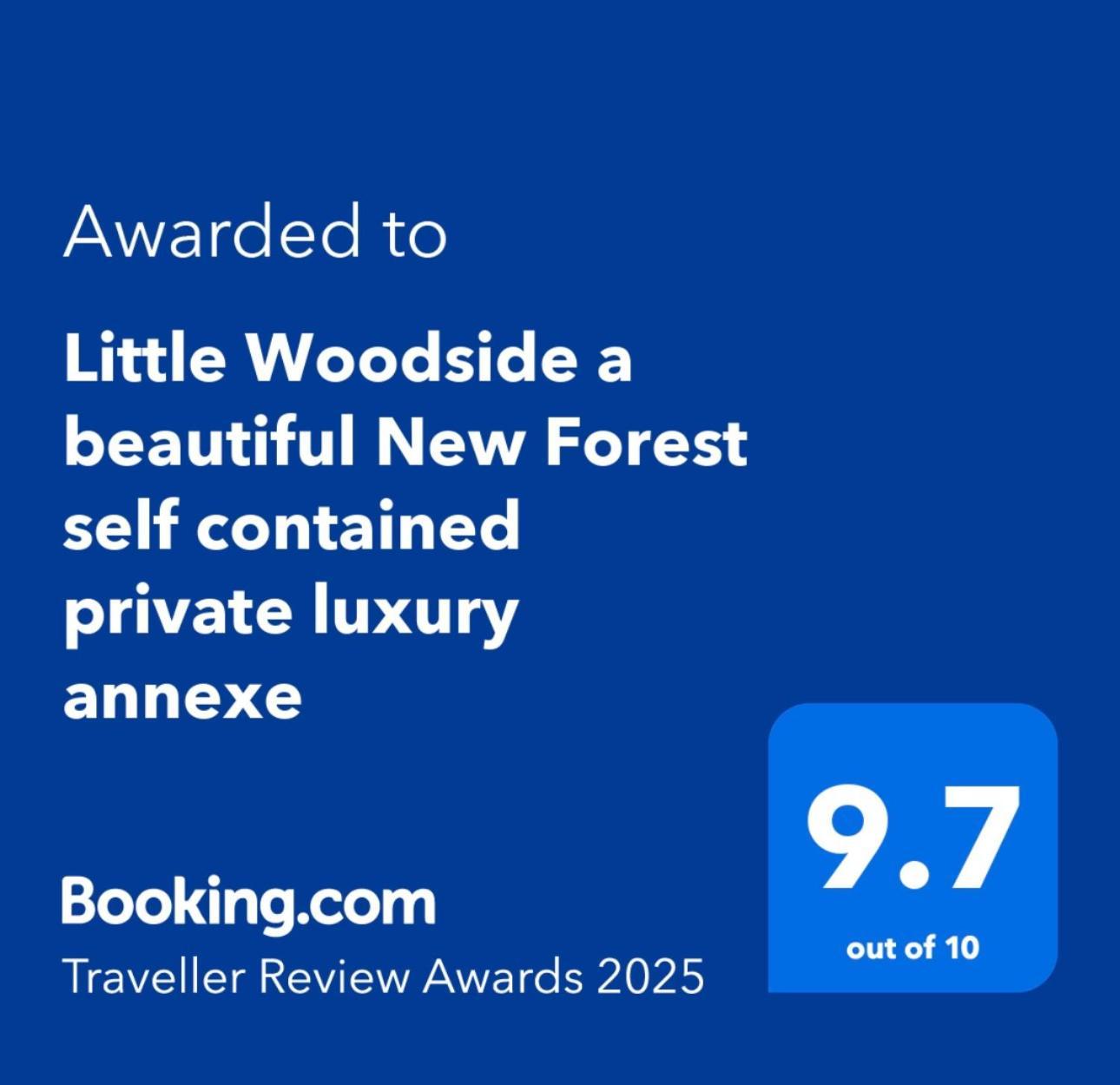 Little Woodside a beautiful New Forest self contained private luxury annexe New Milton Extérieur photo